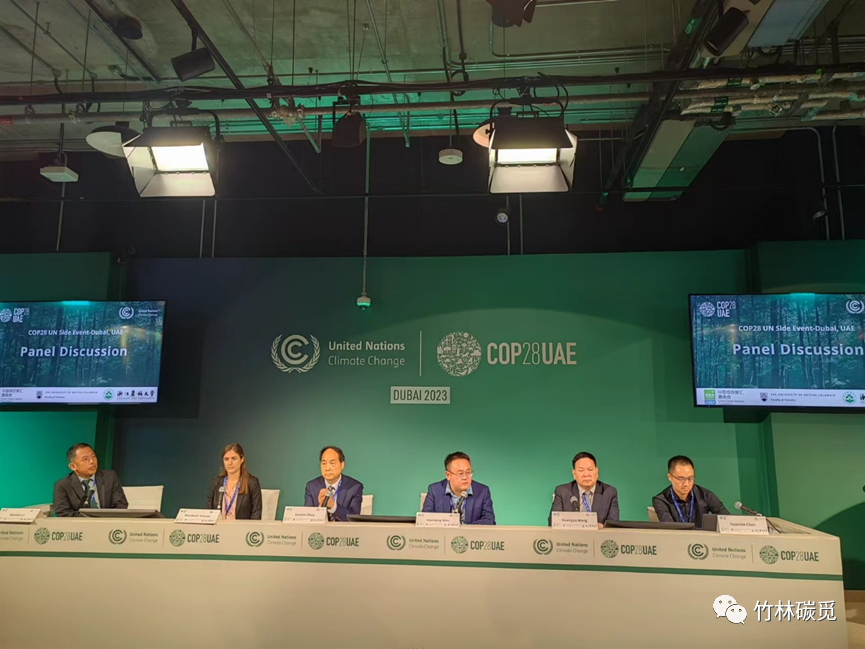 浙江農(nóng)林大學(xué)周?chē)?guó)模教授團(tuán)隊(duì)?wèi)?yīng)邀出席聯(lián)合國(guó)氣候變化框架公約第28次締約方大會(huì)